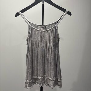 EARTHBOUND Shimmering Gray Camisole